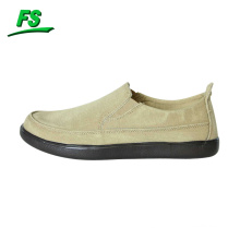 comfort heel blank man canvas shoe